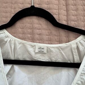 Wilfred Ivory Blouse - Aritzia